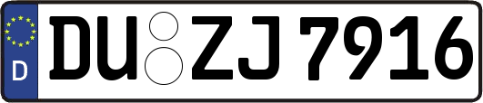 DU-ZJ7916