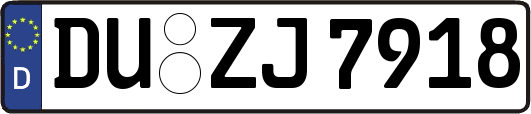 DU-ZJ7918