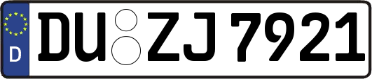 DU-ZJ7921