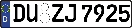 DU-ZJ7925