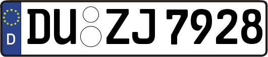 DU-ZJ7928