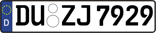 DU-ZJ7929