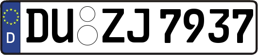 DU-ZJ7937