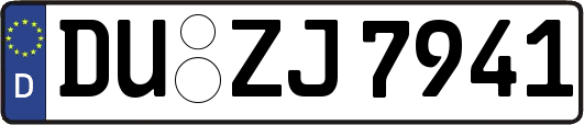 DU-ZJ7941