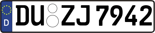 DU-ZJ7942