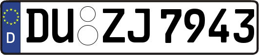 DU-ZJ7943