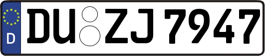 DU-ZJ7947