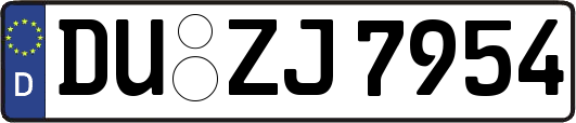 DU-ZJ7954