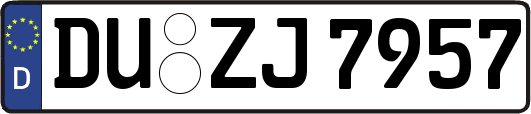 DU-ZJ7957