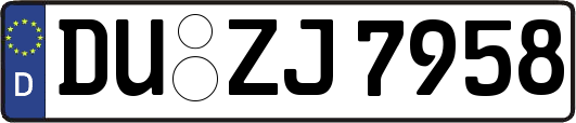 DU-ZJ7958