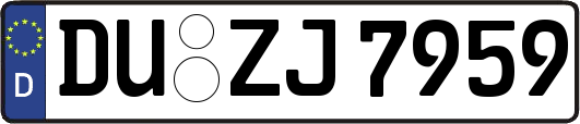DU-ZJ7959