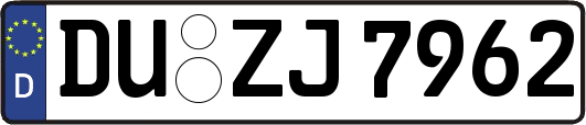 DU-ZJ7962