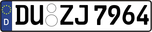 DU-ZJ7964