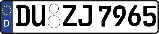 DU-ZJ7965