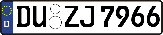 DU-ZJ7966