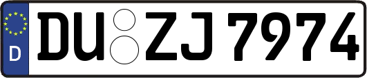 DU-ZJ7974