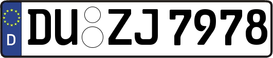 DU-ZJ7978