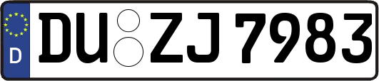 DU-ZJ7983