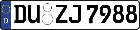 DU-ZJ7988