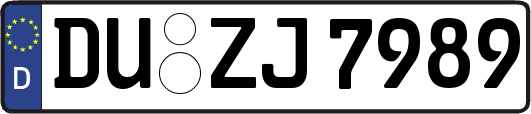 DU-ZJ7989