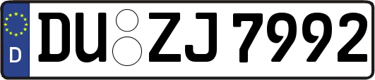 DU-ZJ7992