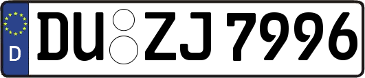 DU-ZJ7996
