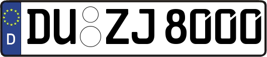 DU-ZJ8000