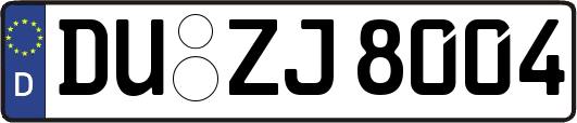 DU-ZJ8004