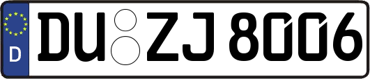 DU-ZJ8006