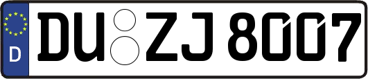 DU-ZJ8007