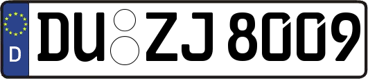 DU-ZJ8009