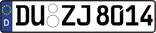 DU-ZJ8014