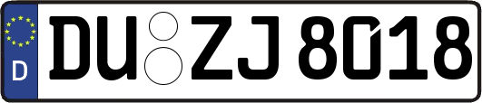 DU-ZJ8018