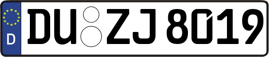 DU-ZJ8019