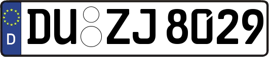 DU-ZJ8029