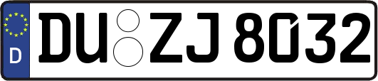 DU-ZJ8032