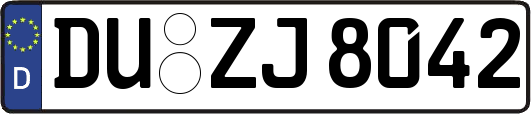 DU-ZJ8042
