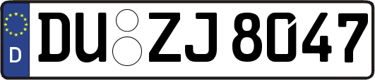 DU-ZJ8047