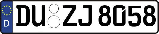DU-ZJ8058