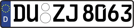 DU-ZJ8063