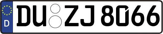 DU-ZJ8066
