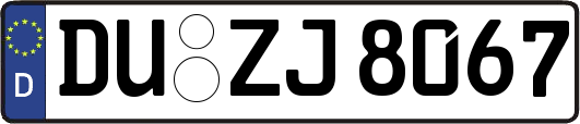 DU-ZJ8067