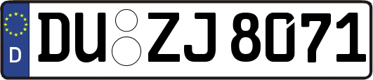 DU-ZJ8071