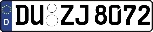 DU-ZJ8072