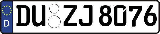 DU-ZJ8076