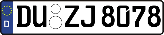 DU-ZJ8078
