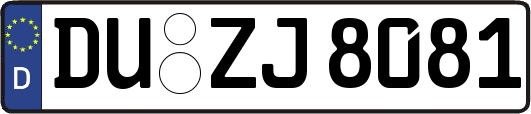 DU-ZJ8081