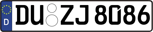 DU-ZJ8086