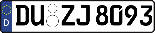 DU-ZJ8093
