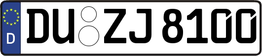 DU-ZJ8100